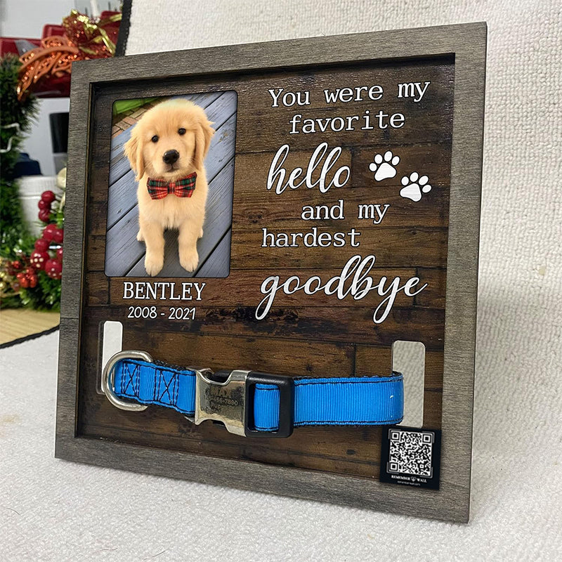 Remember Wall™- QR Memorial Plaque for Pet